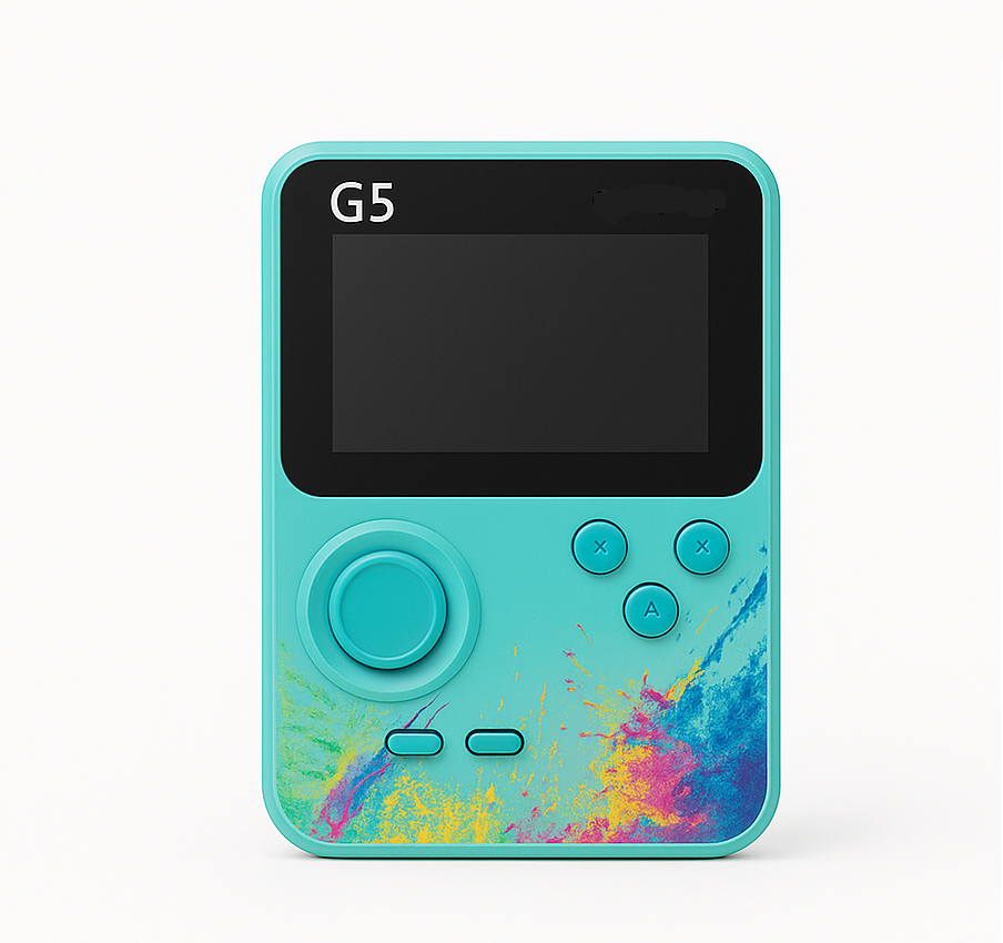 Casaquin G5 Handheld Retro Game Console - 500+ Classic Games, Portable 3.0" Color Screen