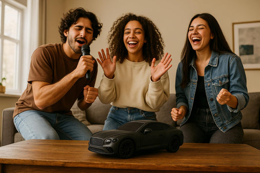 Casaquin Car Shaped Speaker Wireless Bluetooth, Portable Speaker in car Shape, Luxury Sports Car Design Speaker Wireless (Subject to Availability)