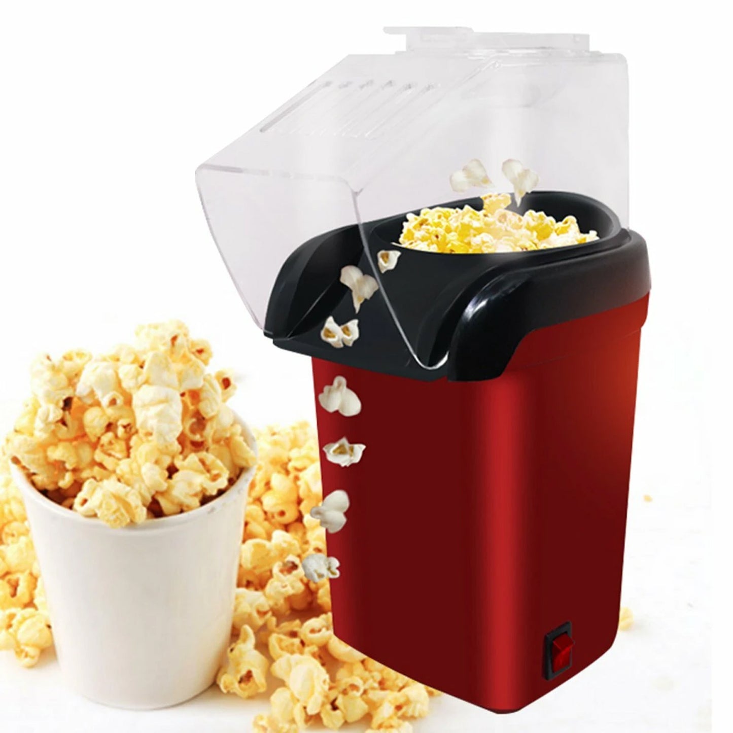 Oil Free Popcorn Maker Machine for Home | Electric Popcorn Machine India