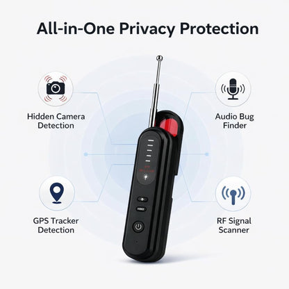Protect Your Privacy Anywhere 🔒 Detect Hidden Cameras & Trackers Instantly