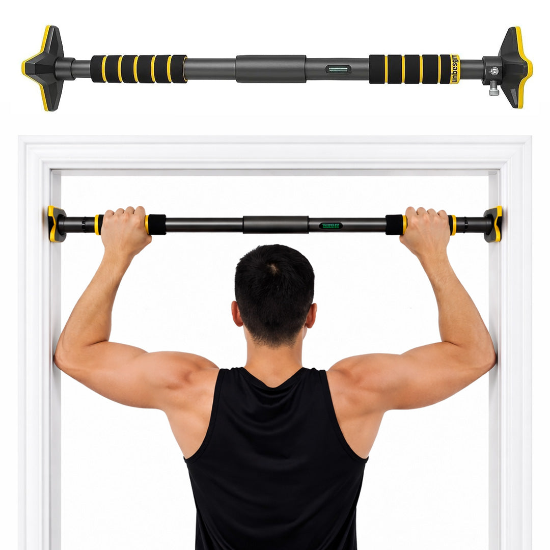 Adjustable Pull Up Bar for Doorway (75–94 cm)