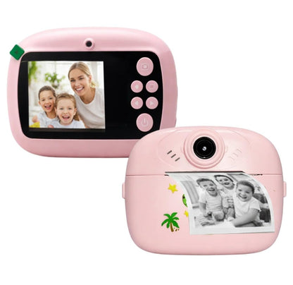 Casaquin Kids Instant Print Camera Â– 100MP Mini Digital HD Photo & Video Camcorder with Games | Fun Learning Toy for Boys & Girls Ages 3-12 | Includes 2 Print Rolls Â– Ideal Gift for Kids,32 GB
