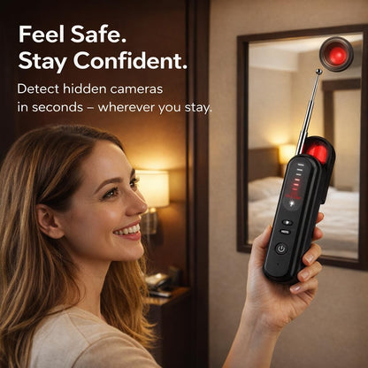 Protect Your Privacy Anywhere 🔒 Detect Hidden Cameras & Trackers Instantly