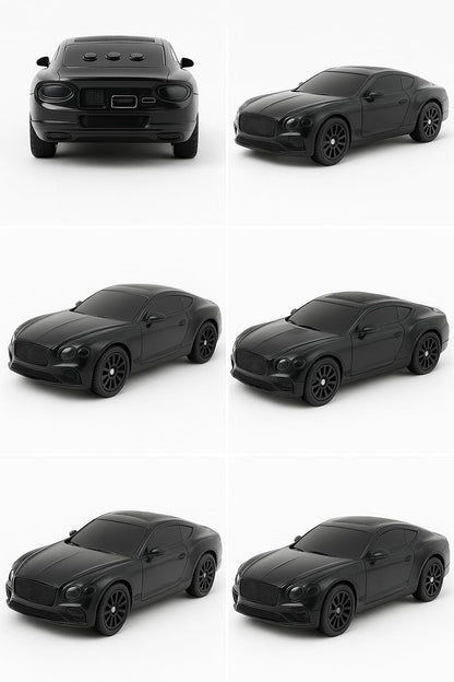 Casaquin Car Shaped Speaker Wireless Bluetooth, Portable Speaker in car Shape, Luxury Sports Four Wheeler Design Speaker Wireless, (Color rendom)