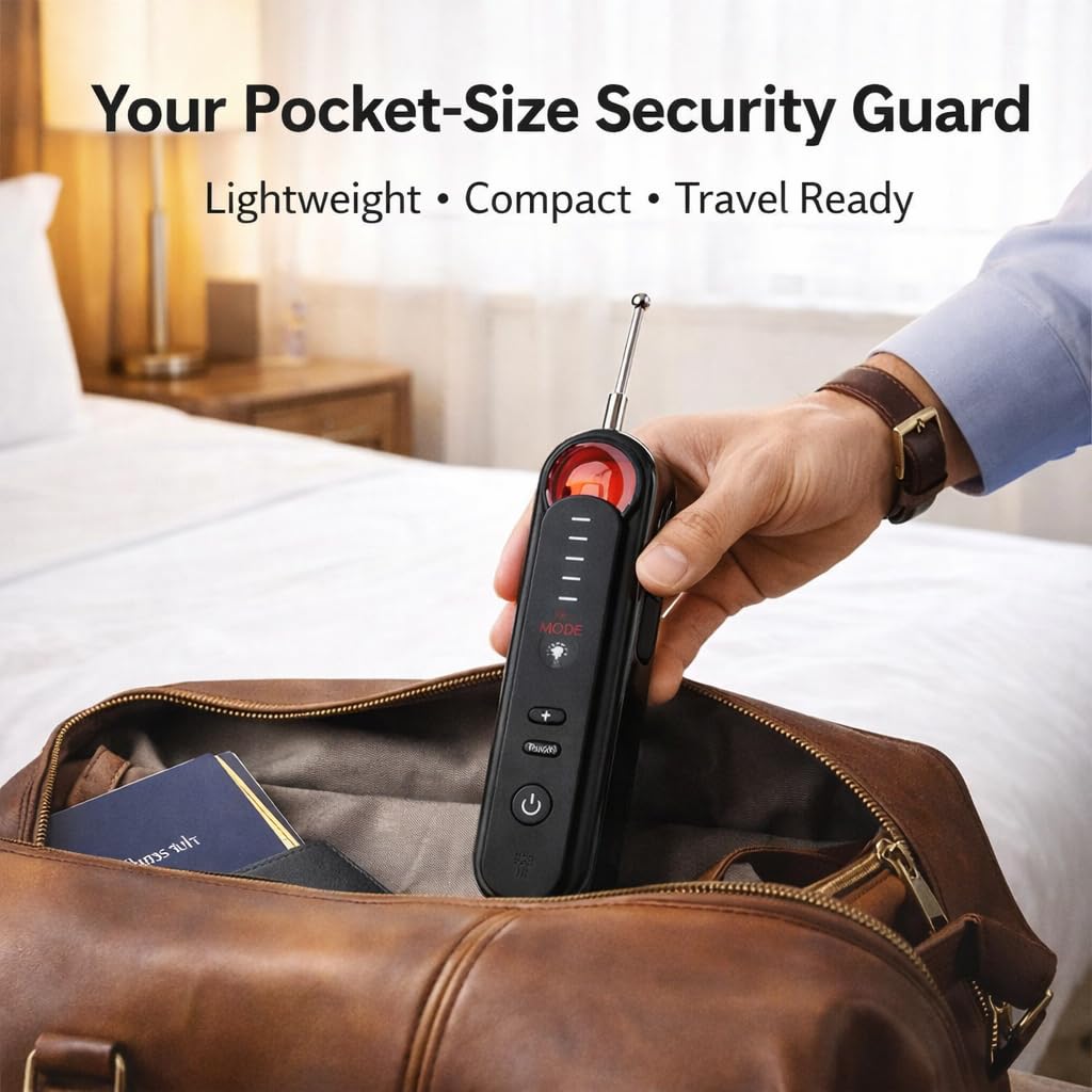 Protect Your Privacy Anywhere 🔒 Detect Hidden Cameras & Trackers Instantly