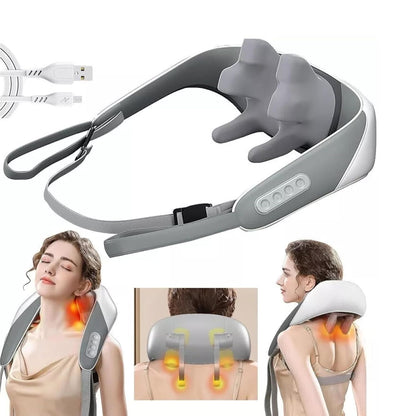 Smart Neck Massager Belt for Pain Relief & Relaxation